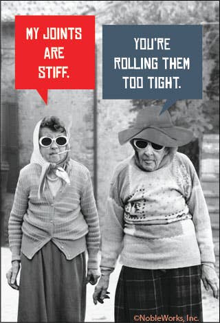 My joints are stiff Magnet