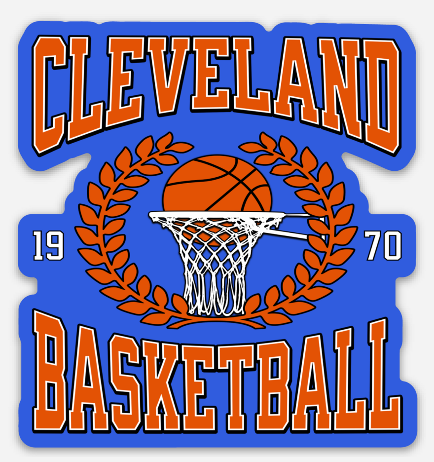 Cleveland Basketball Club Sticker - Mistakes on the Lake