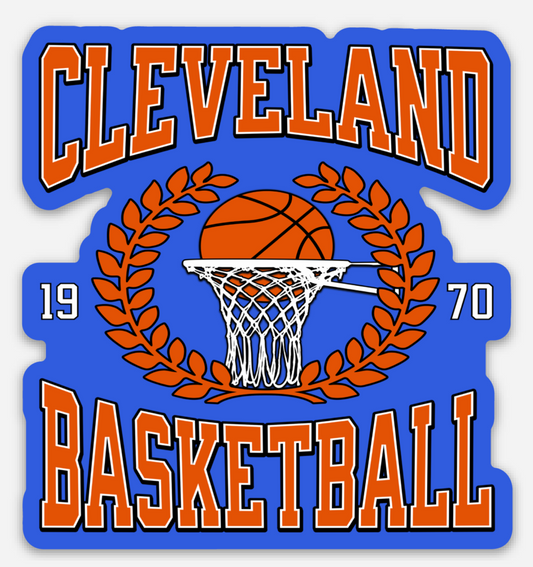 Cleveland Basketball Club Sticker - Mistakes on the Lake