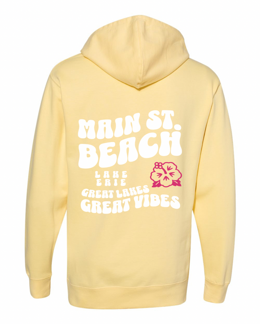 Great Lakes Great Vibes Yellow Hoodie