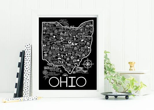 Ohio 8x10 Print