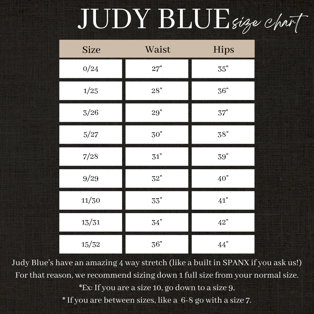 Judy Blues - High Rise 5 Button Skinny