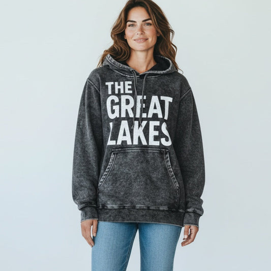 The Great Lakes Mineral Wash Hoodie
