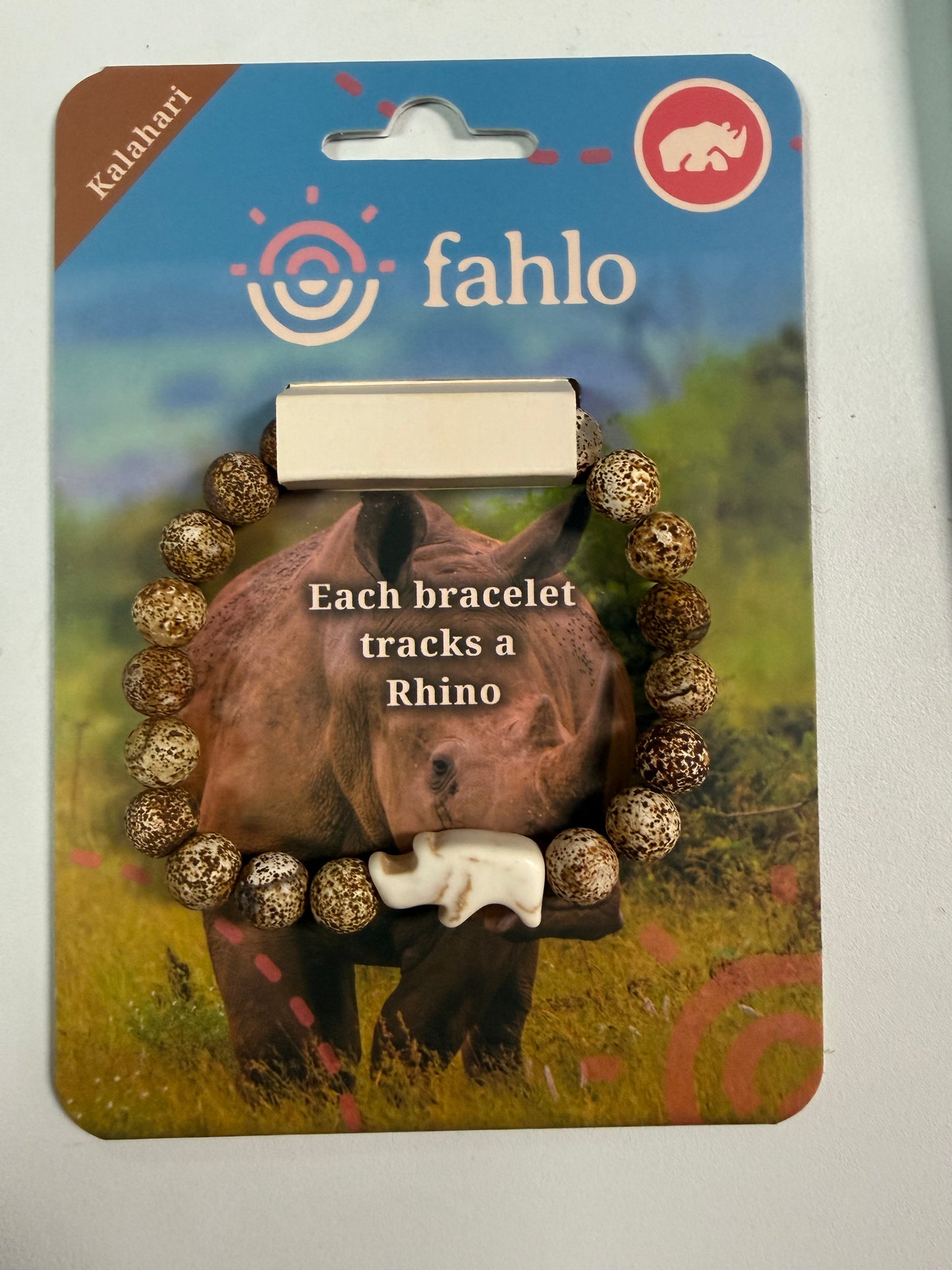 The Charge Rhino Trackable Bracelet