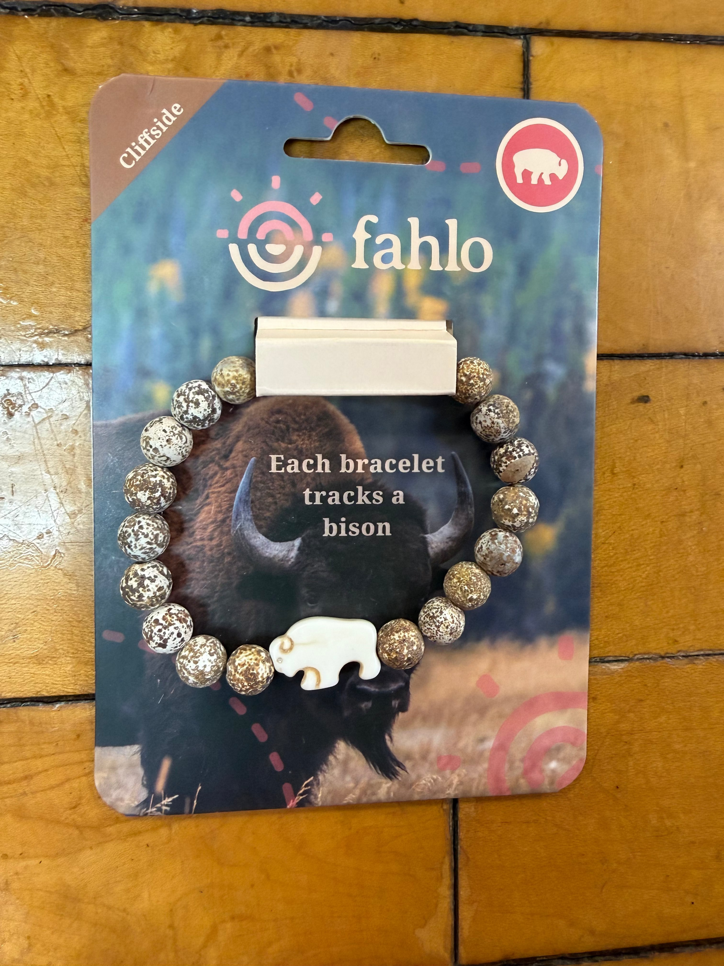 The Roam Bracelet - Bison Tracking Bracelet