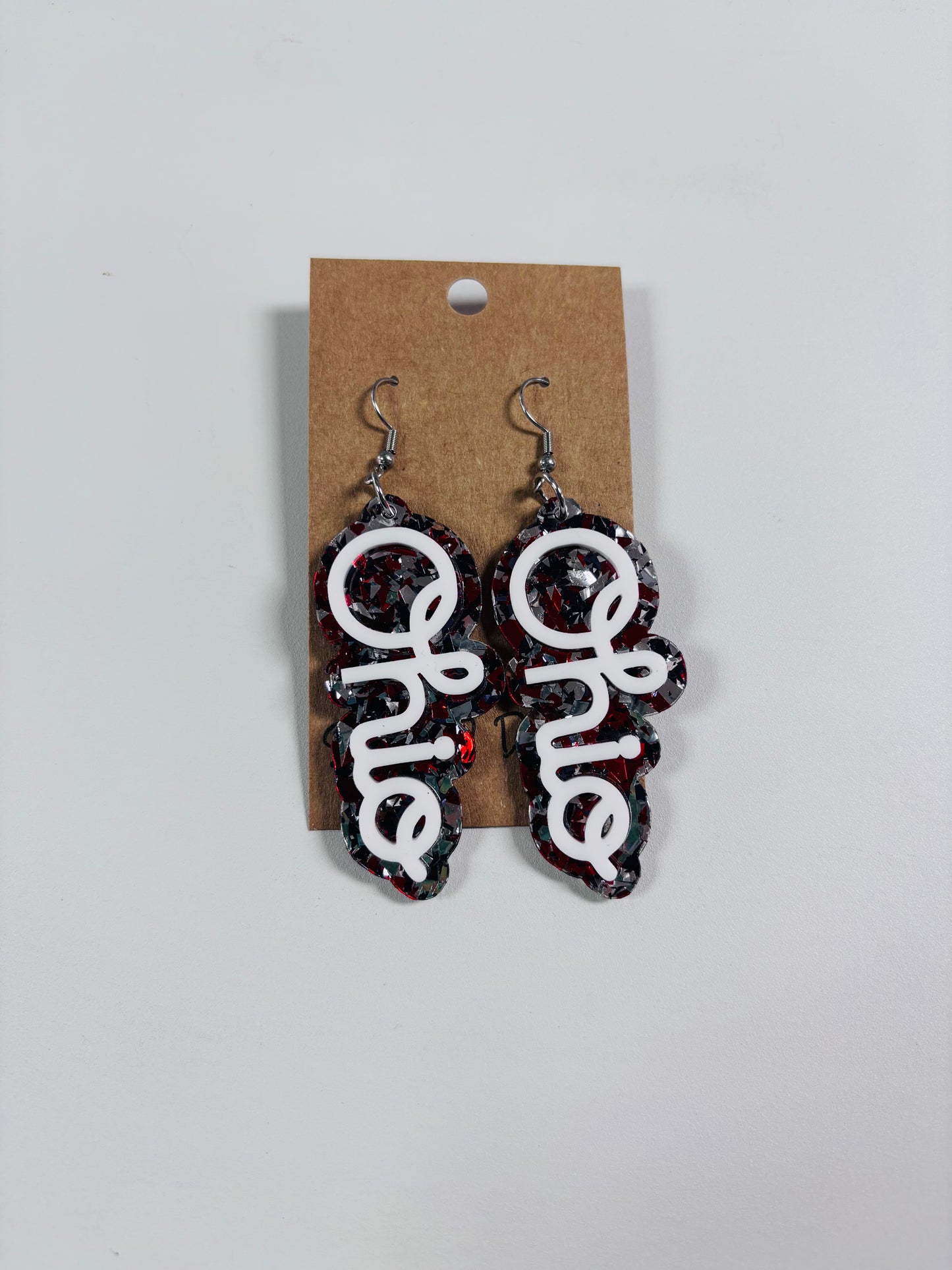EARRINGS - Ohio Script