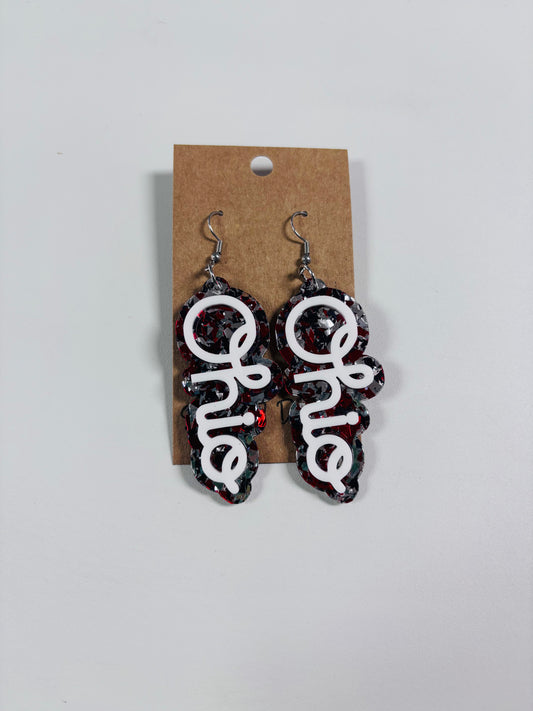 EARRINGS - Ohio Script