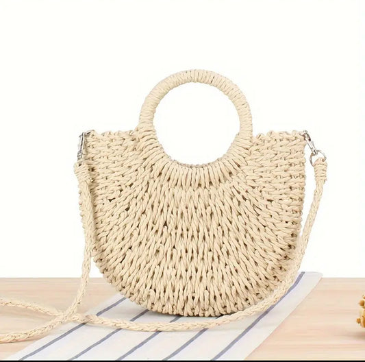 Woven Basket Purse