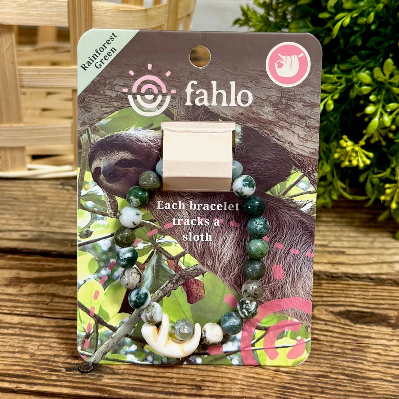 The Wander Sloth Trackable Bracelet