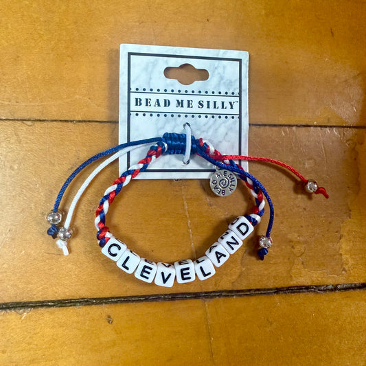 Cleveland Baseball Custom Bracelet