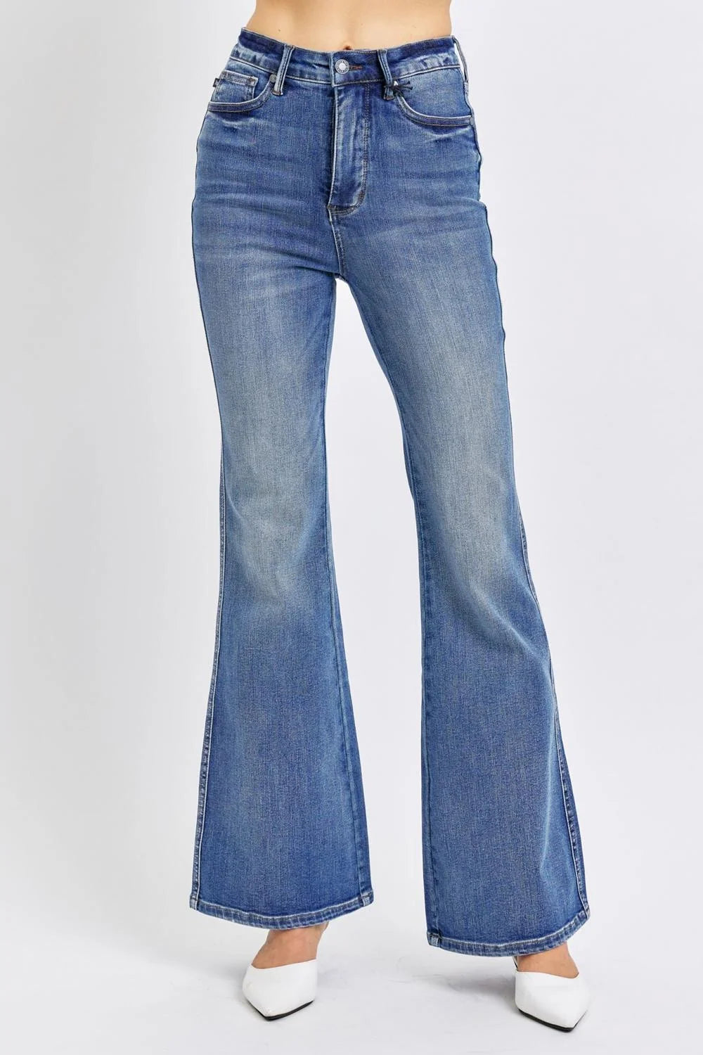 Judy Blue - High Waist Tummy Control Flare Denim Jeans