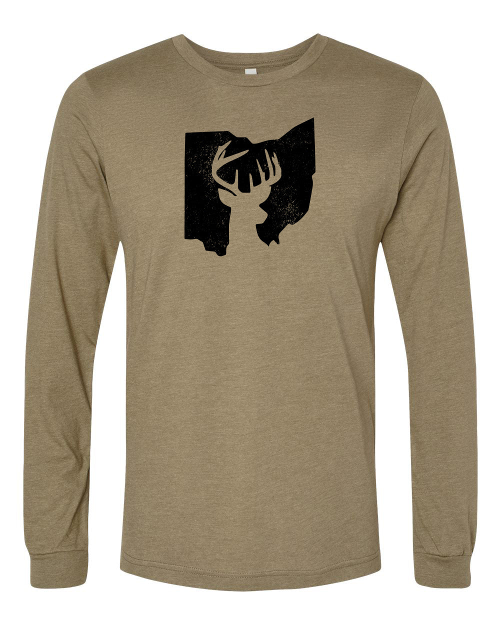 Ohio Deer Hunting Long Sleeve Tee