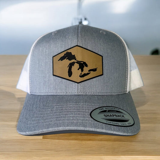 YOUTH GREY GREAT LAKES HAT