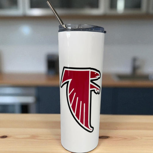Firelands Falcons 20oz Stainless Steel Tumbler w/straw