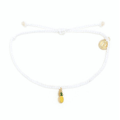 Enamel Pineapple Bracelet