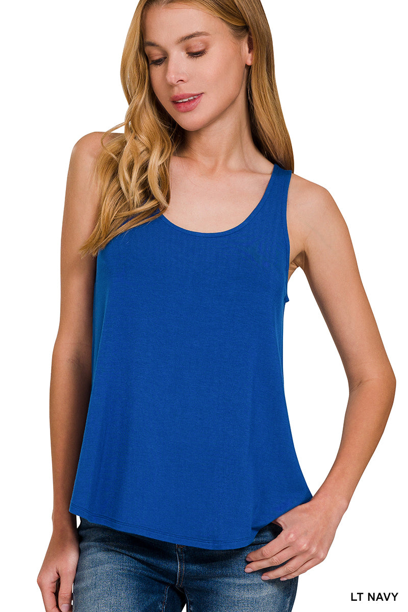 Navy Flowy Tank