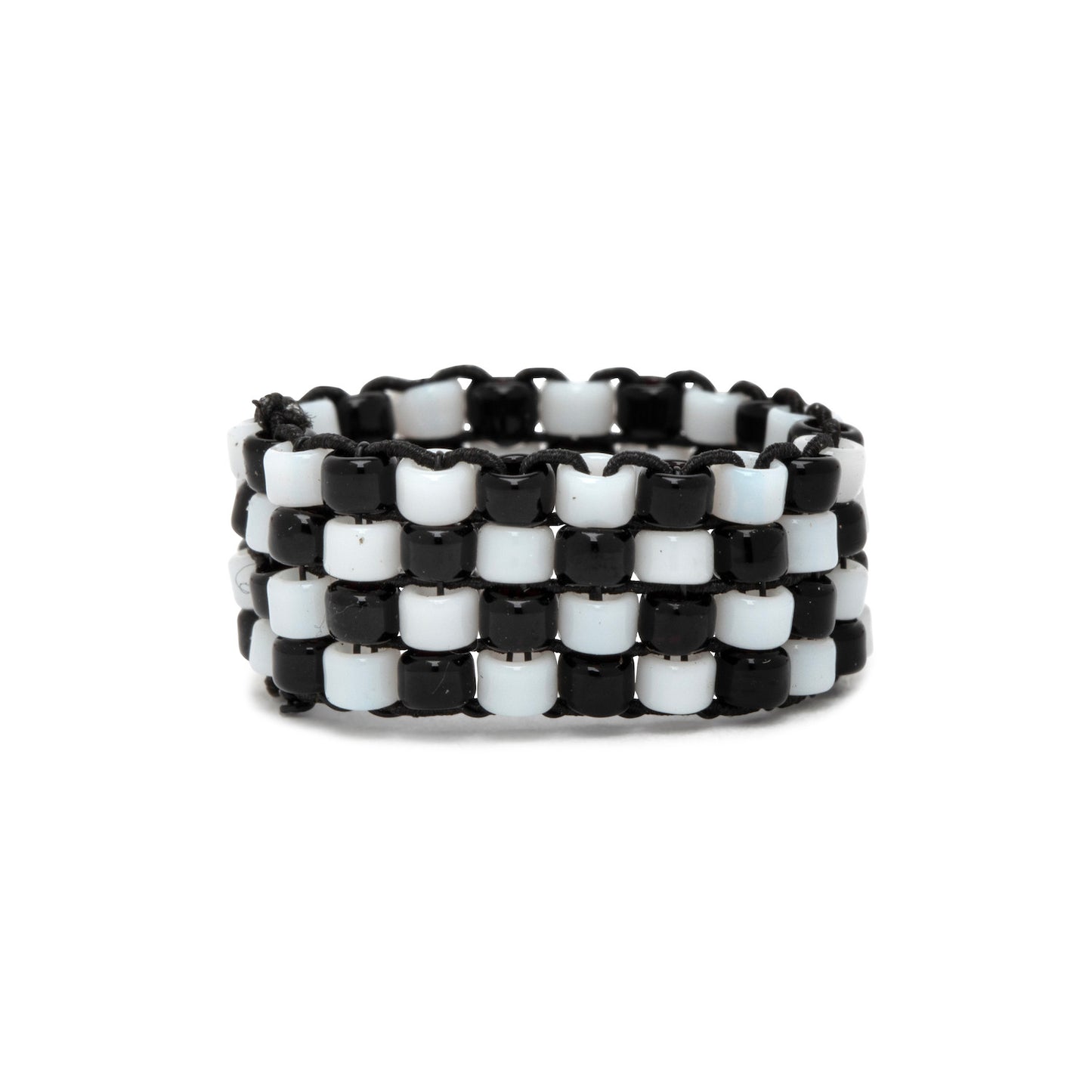 Checkerboard Stretch Ring