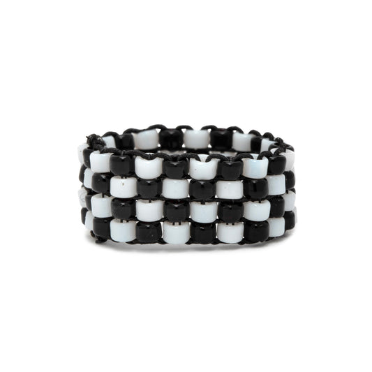 Checkerboard Stretch Ring