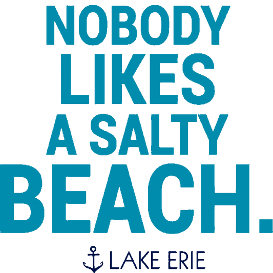 Nobody Likes a Salty Beach Sticker - Mistakes on the Lake