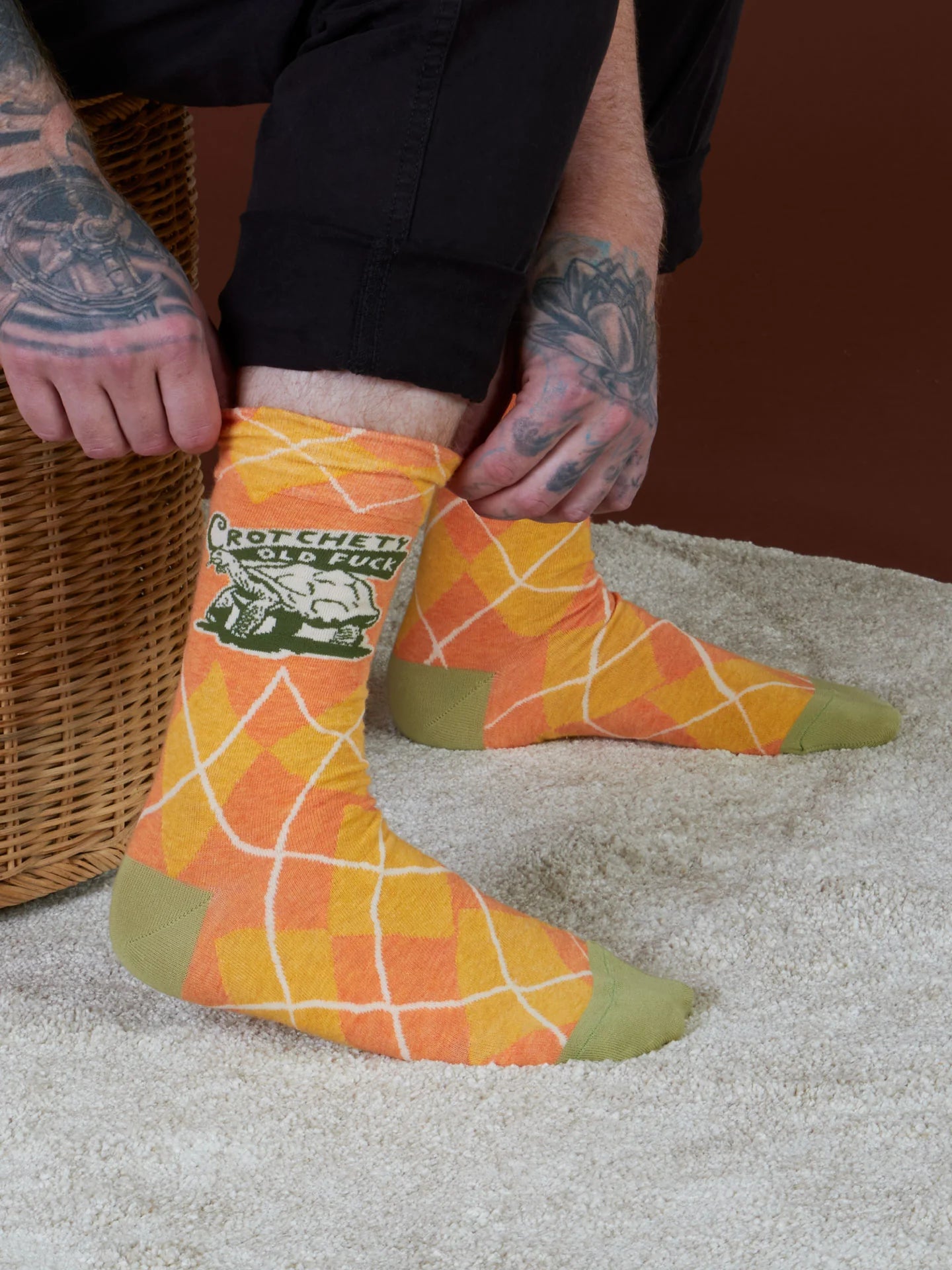Crotchety Old Fuck - Unisex Socks