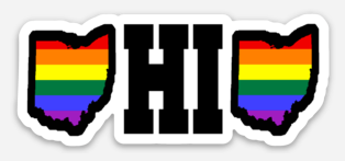 Ohio PRIDE Sticker - Mistakes on the Lake