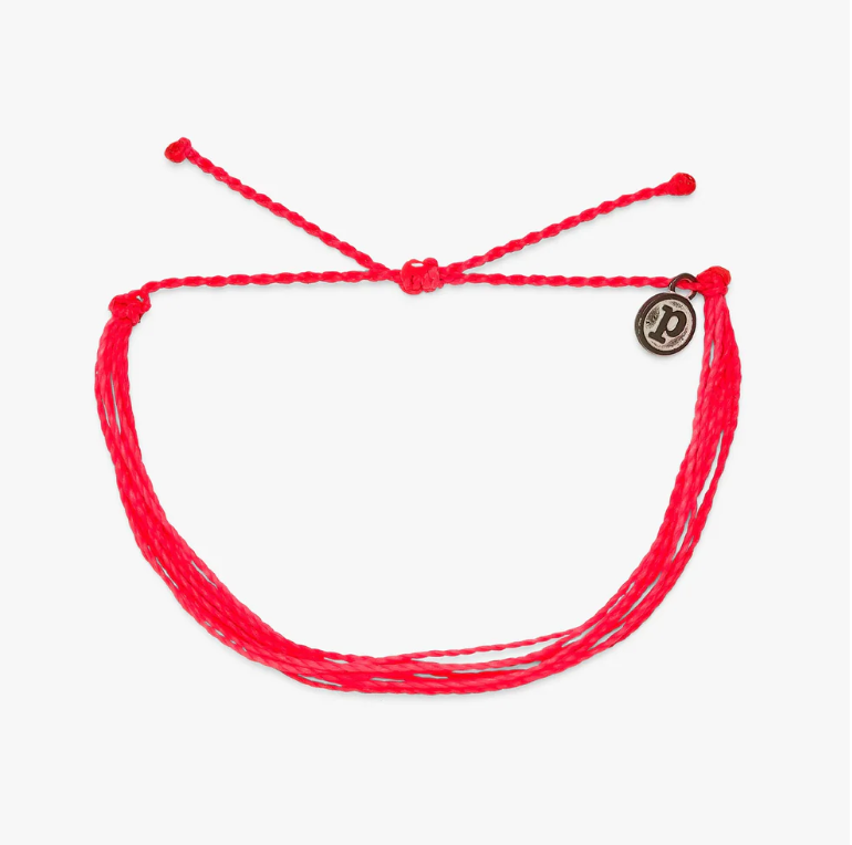 SOLID NEON PINK BRACELET