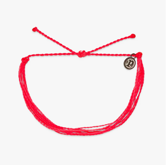 SOLID NEON PINK BRACELET