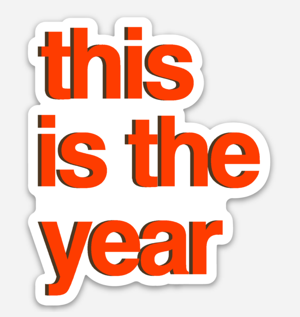 This is the Year Sticker - Mistakes on the Lake