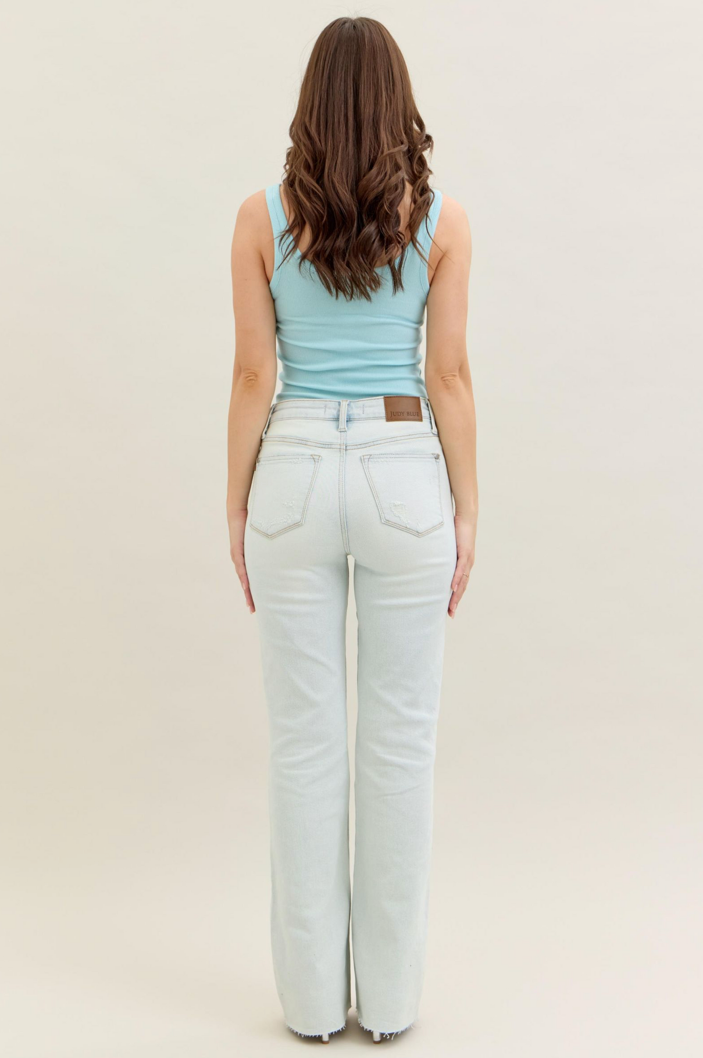 Judy Blue - Mid-Rise Destroyed Bootcut Jeans