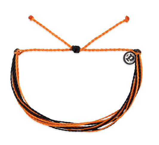 Black + Orange Bracelet