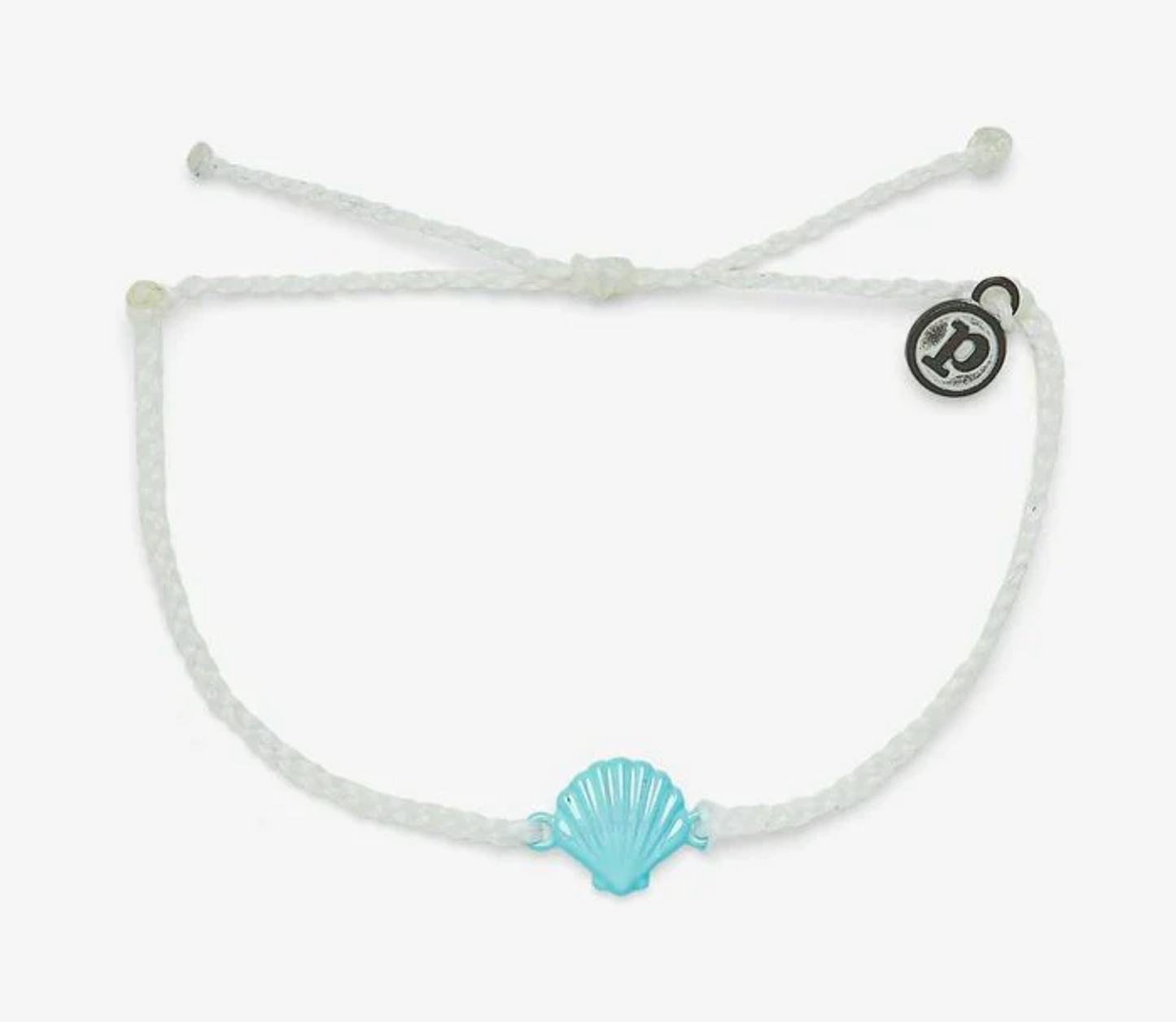 Iridescent Blue Shell Bracelet