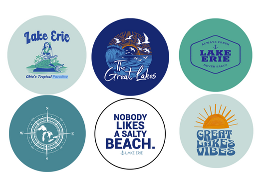 Great Lakes Bottlecap Magnets