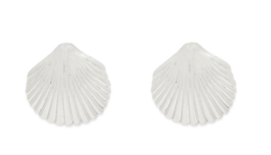 SHELL STUD EARRINGS