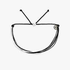 Black and White Game Day Pura Vida Bracelet