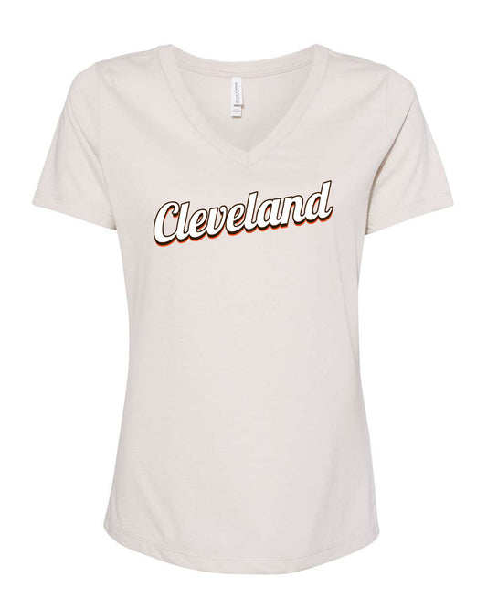 CLEVELAND VINTAGE VNECK