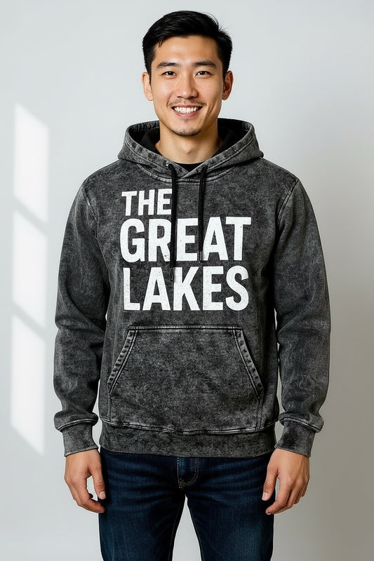 The Great Lakes Mineral Wash Hoodie