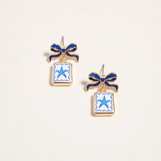 Starfish - Coastal Beach Earrings