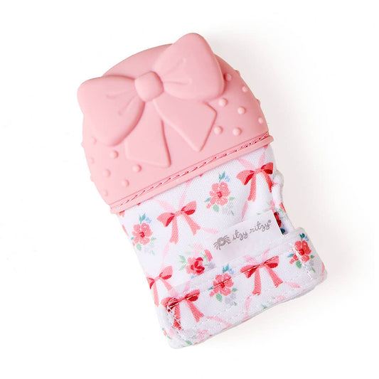 Bow Itzy Mitt™ Silicone Teething Mitt