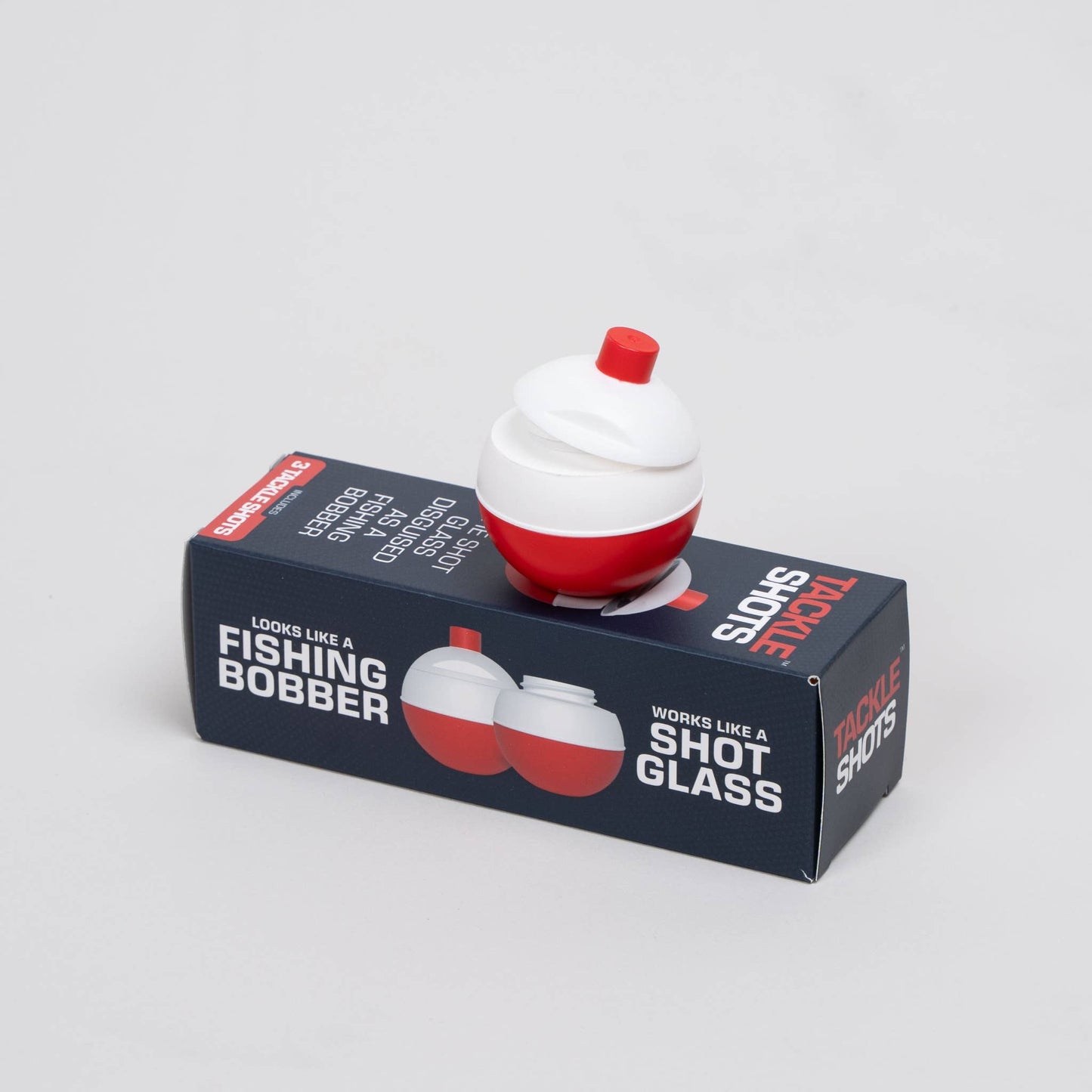 Tackle Shots™ - Fishing Bobber Shaped Shot Glass