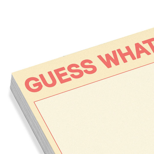 Guess What? Sticky Notes