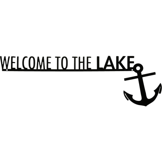 Lake - Metal Door Topper