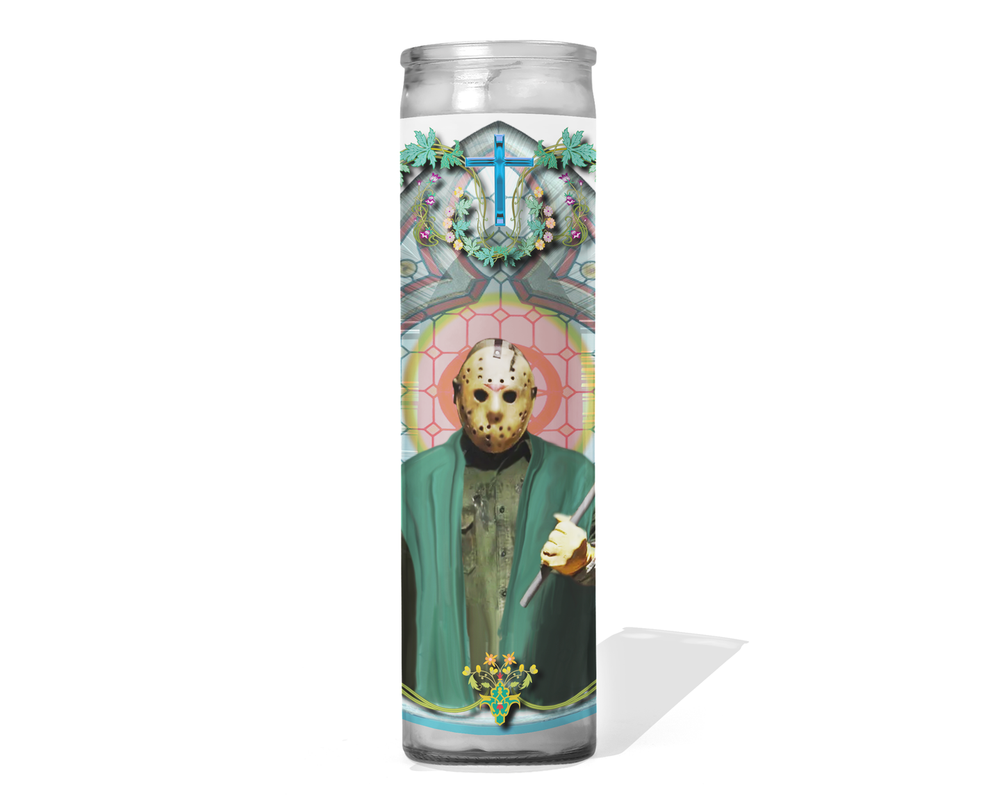 Jason Voorhees Halloween Celebrity Prayer Candle
