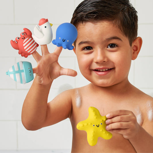 Nautical Itzy Bitzy Puppets™ - Bath Toys