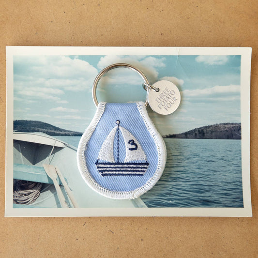 Coastal Cruise - Patch Keychain