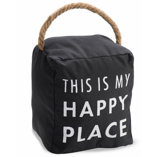Happy Place - 5" x 6" Door Stopper
