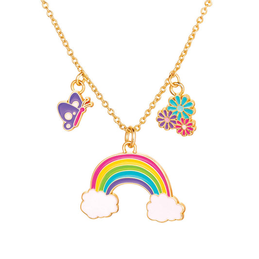 Whimsy Necklace- Rainbow