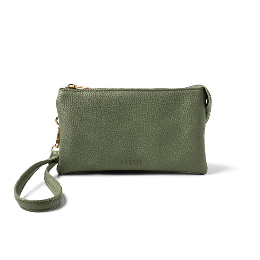 Kedzie Convertible Wallet Crossbody - Green
