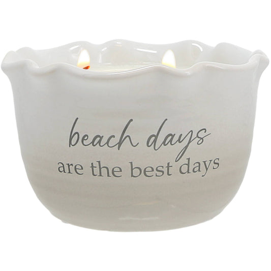 Beach Days - 11 oz - 100% Soy Wax Reveal Candle