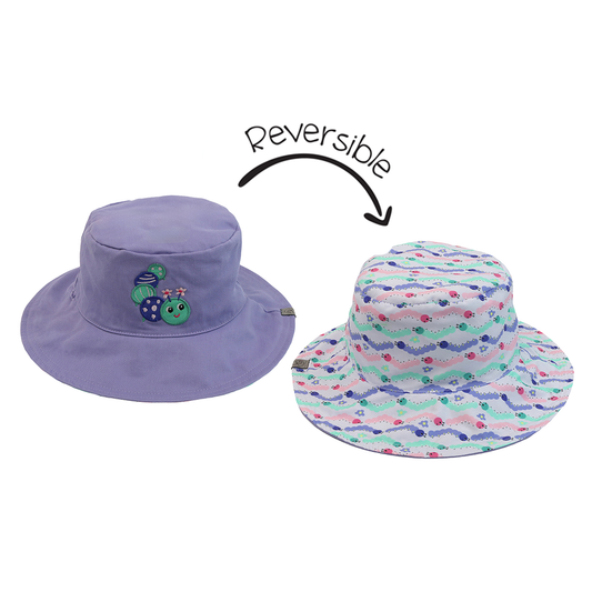 Caterpillar - Reversible Mixed Sun Hat