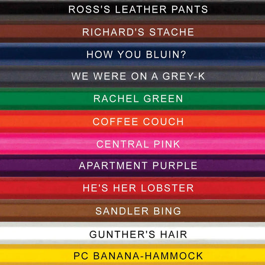 Friends Colored Pencil Set